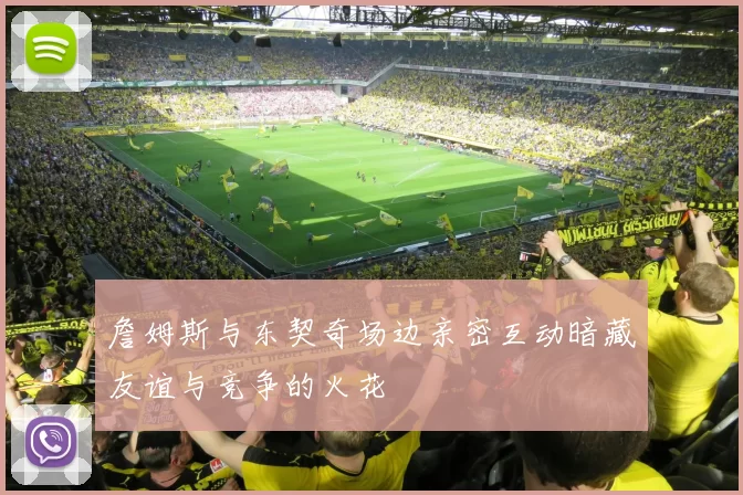 詹姆斯与东契奇场边亲密互动暗藏友谊与竞争的火花